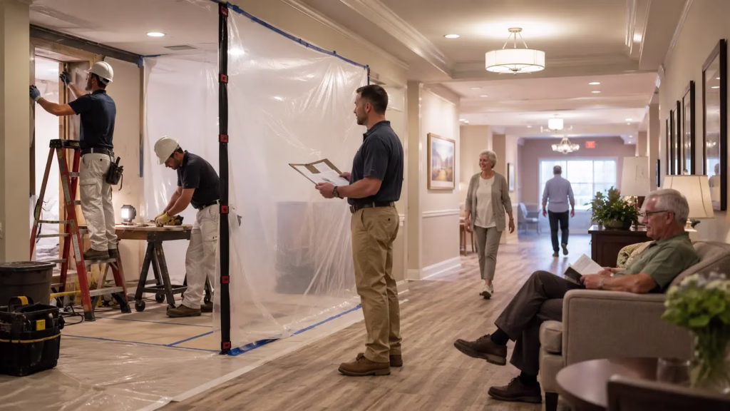 Planning a Facility Renovation Without Disrupting Residents A Step-by-Step Approach for Occupied Buildings