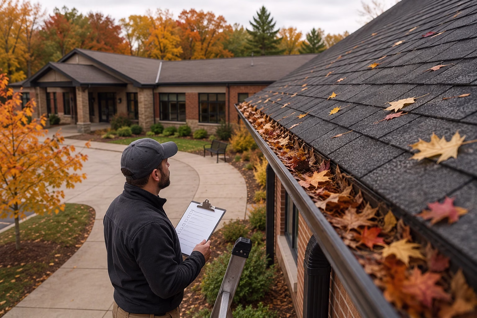 The Pre-Fall Roof and Gutter Audit Every Human Services Property Should Do Before the Leaves Drop