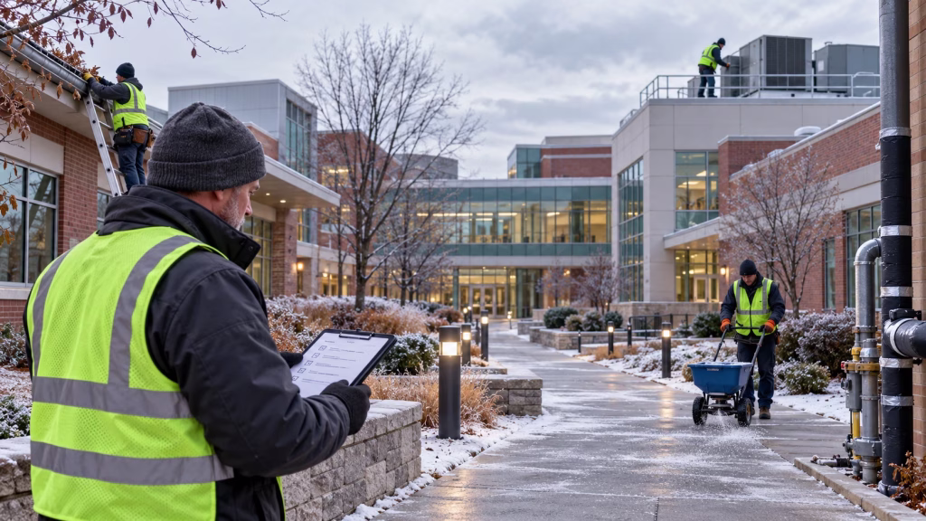 Winterizing a Multi-Building Campus The Checklist Facilities Managers Use Before the First Freeze